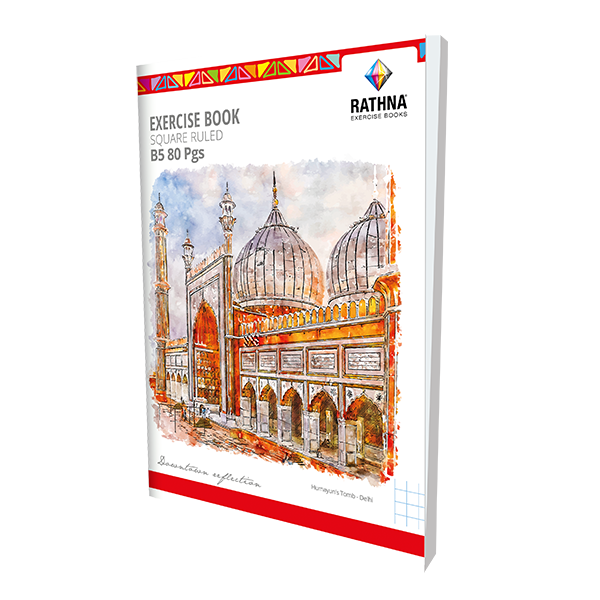 Rathna B5 Square Ruled 80 Pages Book