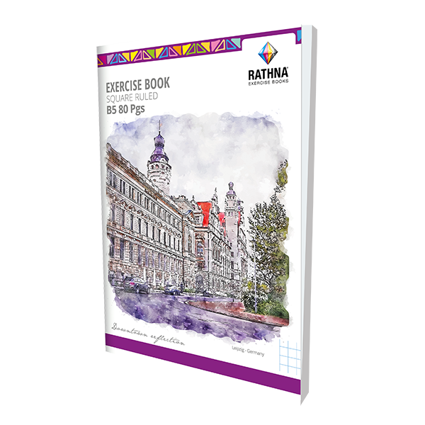 Rathna B5 Square Ruled 80 Pages Book