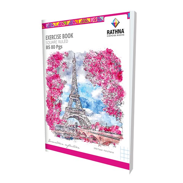 Rathna B5 Square Ruled 80 Pages Book