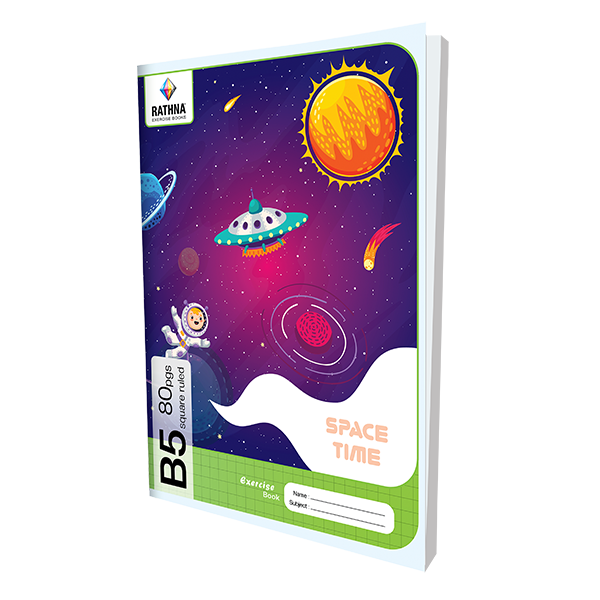 Rathna B5 Square Ruled 80 Pages Book