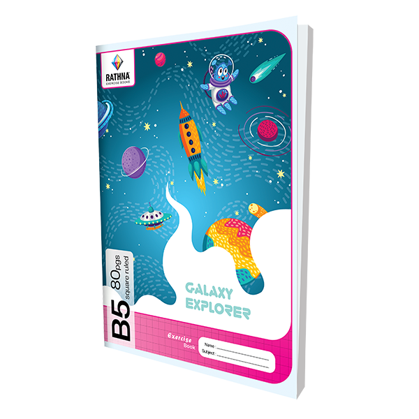Rathna B5 Square Ruled 80 Pages Book