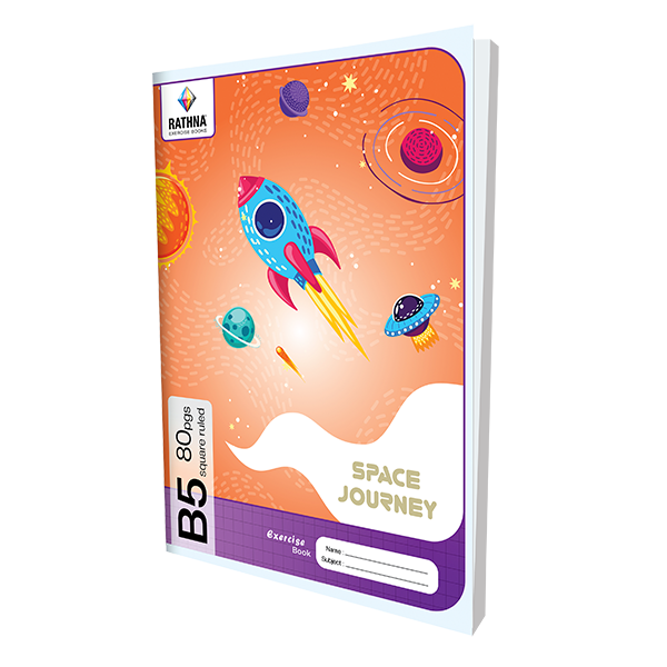 Rathna B5 Square Ruled 80 Pages Book