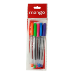 Multi Colour 5 Pens Pouch