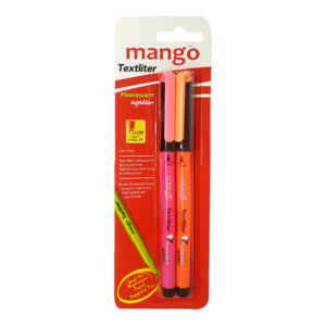Textliter - Pink & Orange (Blister Pack)