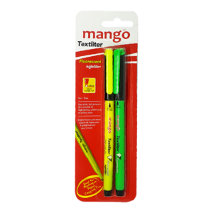 Textliter - Yellow & Green (Blister Pack)
