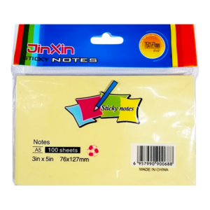 Sticky Notes - 3" x 5" - Yellow