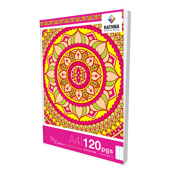 Rathna CR 120 Pages Square Ruled Book
