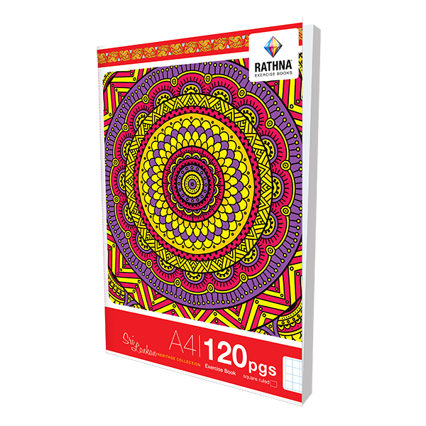 Rathna CR 120 Pages Square Ruled Book