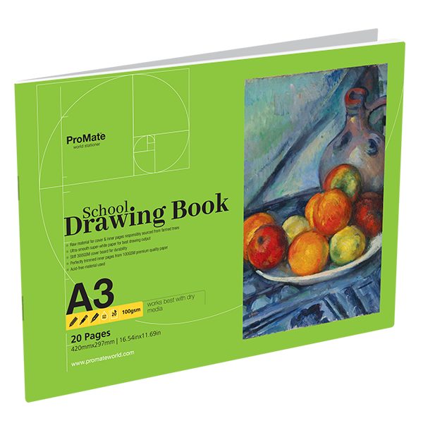 ProMate A3 Drawing Book 20P
