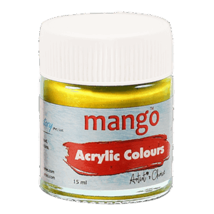 Acrylic Colour - Golden Yellow