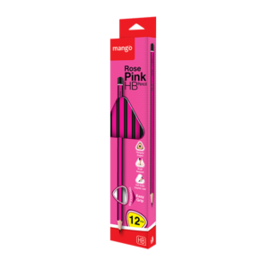 HB Pencil Rose Pink 12Pcs Pack