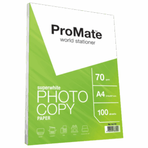 ProMate Photocopy Paper 70GSM A4 100 Sheets Pack
