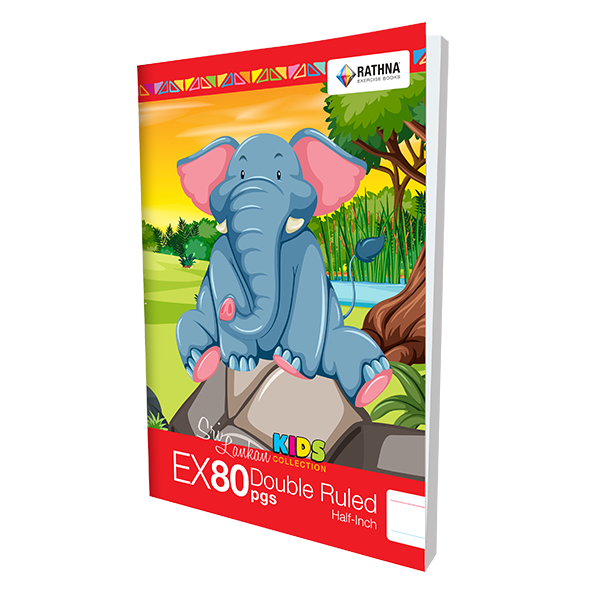ProMate EX Double Ruled Half Inch Book 80Pgs